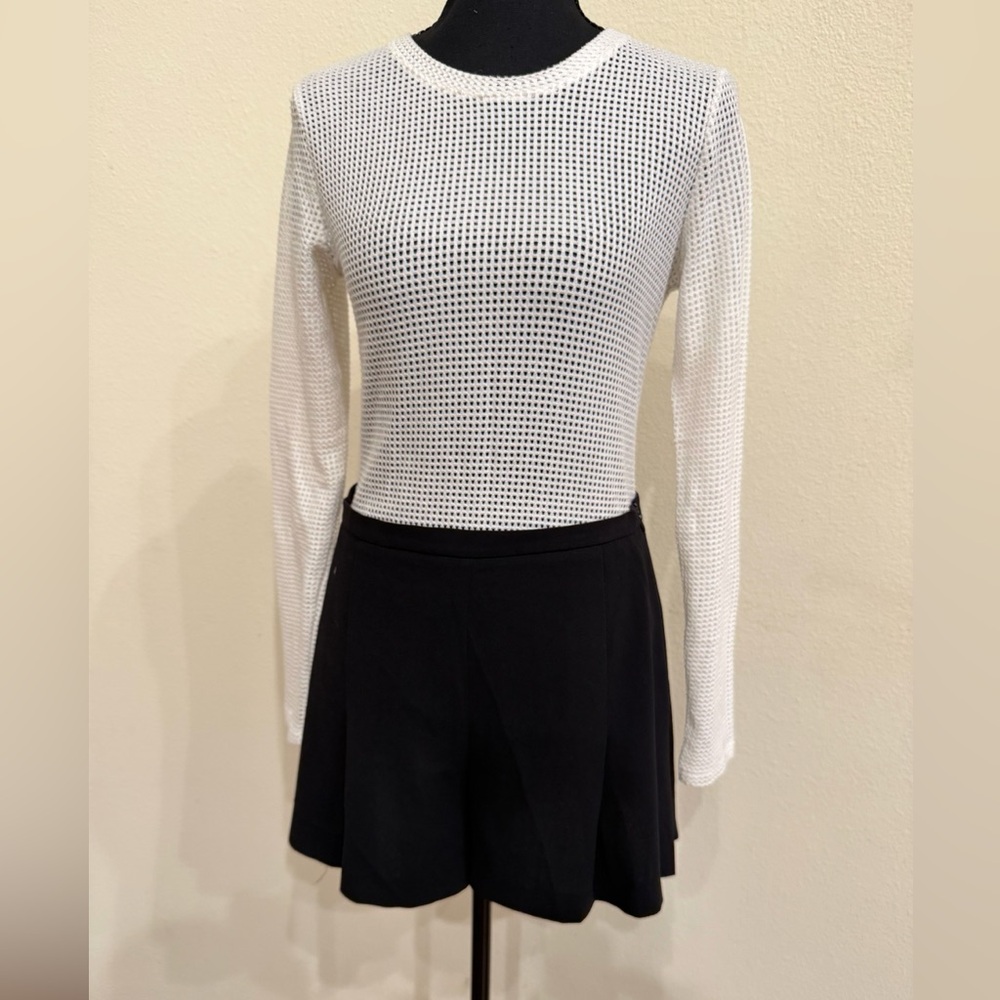 Zara Black Skort